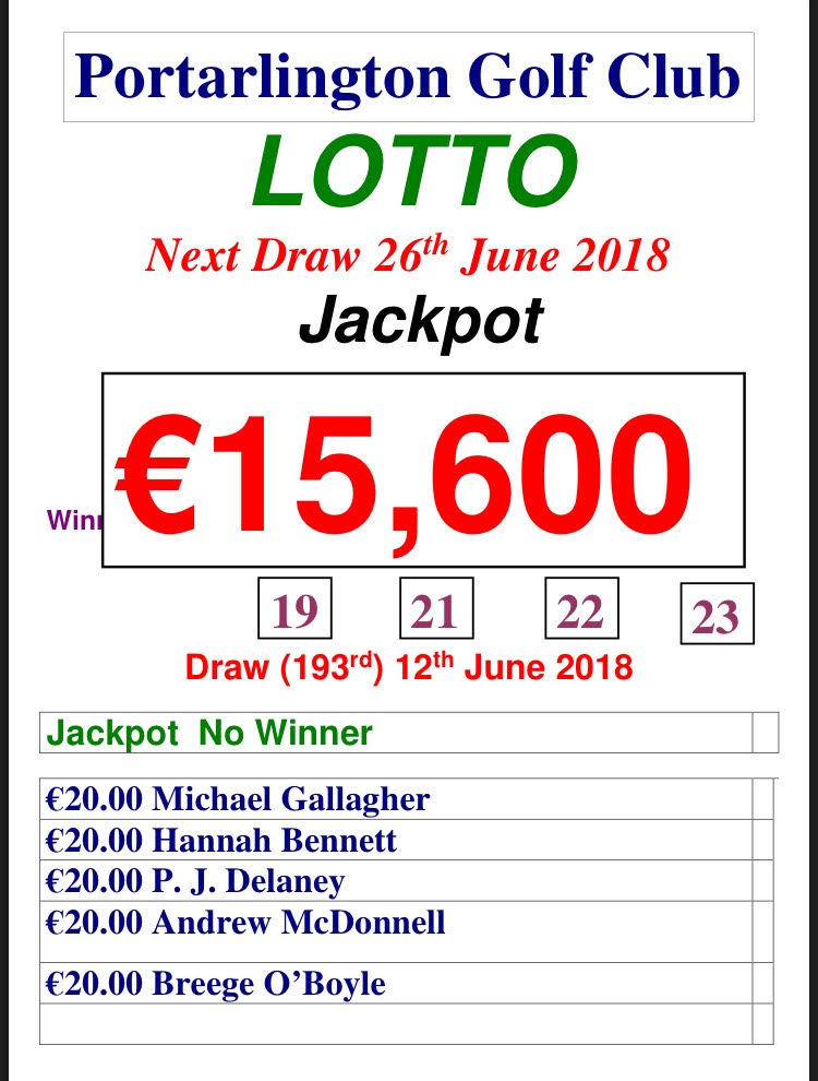 Lotto June 12