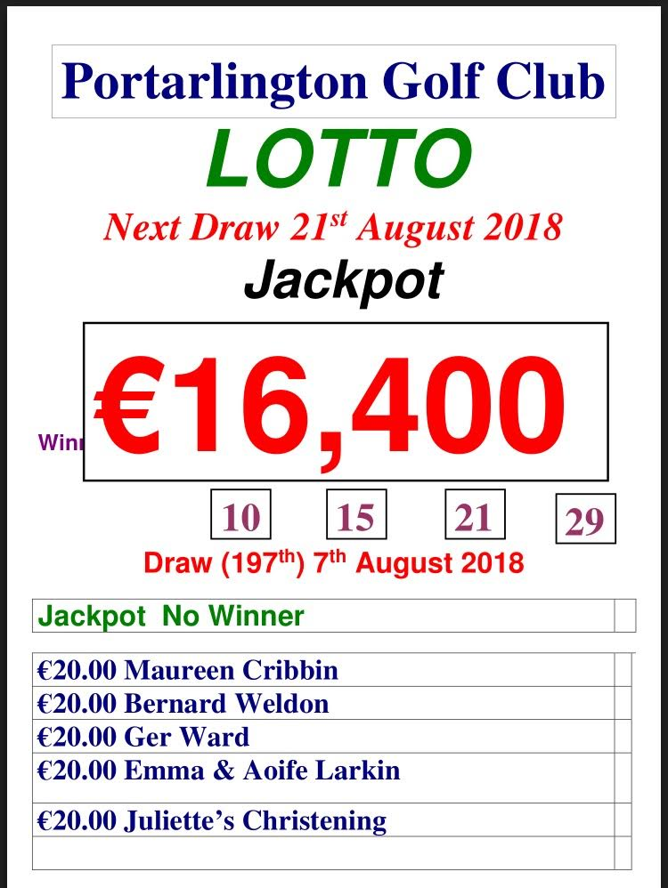 Lotto 070818